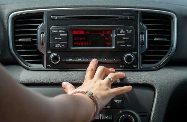 Вход в режим установки времени через меню